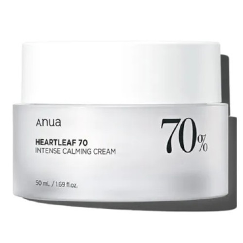 Успокаивающий крем для лица Anua Heartleaf 70% Intense Calming Cream, 50 мл